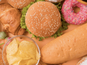 Ambeien Makan Junkfood