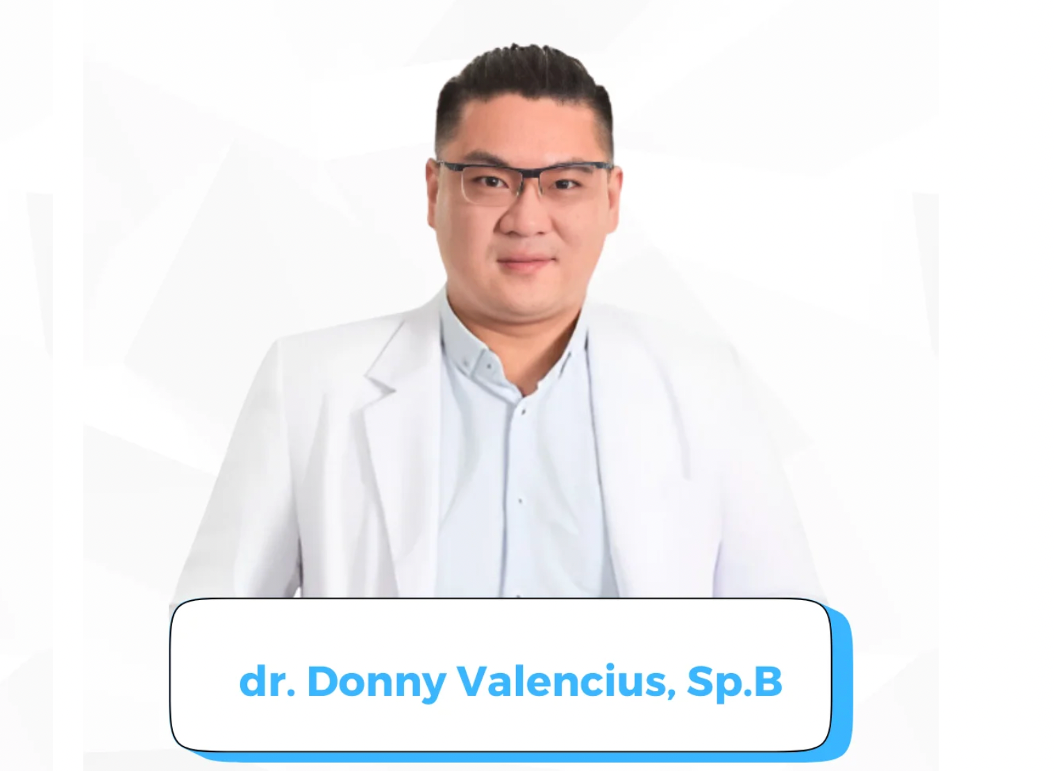 dr. Donny Valencius, Sp.B