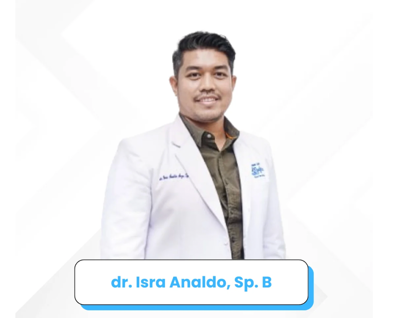 dr. Isra Analdo, Sp.B Praktik di STWC Pekanbaru