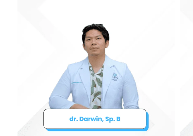 dr. Darwin, Sp.B di ST Wasir Center RS Bella Bekasi